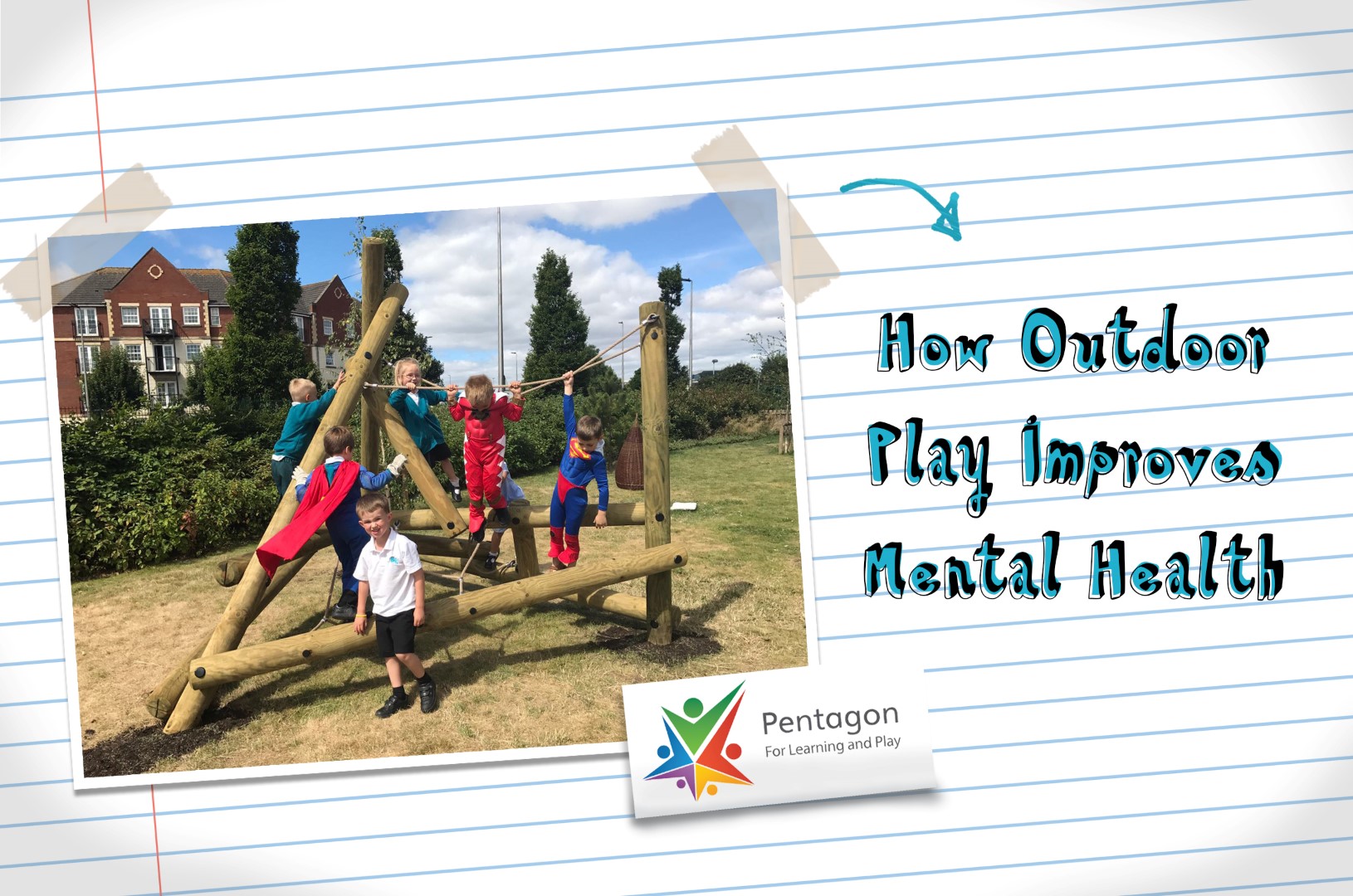 How Outdoor Play Improves Children's Mental Health Pentagon Play