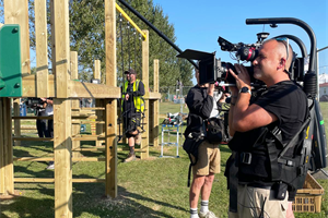 Header image for Lights, Camera, Play! Our Debut on The Dyers' Caravan Park! blog post