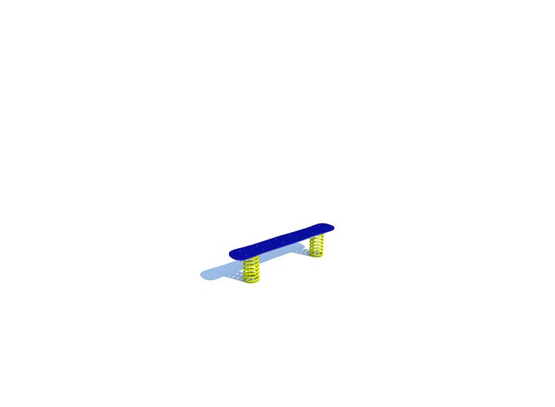 Technical render of a Spring Plank