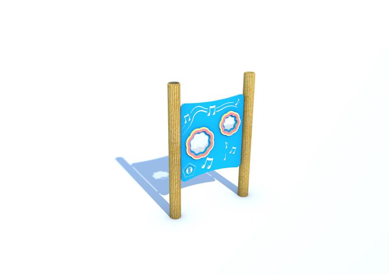 Technical render of a Shaker Panel on Posts