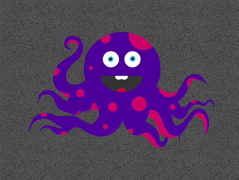 Technical render of a Octopus