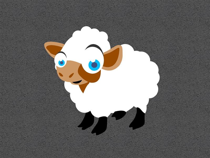 Technical render of a Sheep