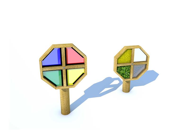 Technical render of a Sensory Spinner (Pair)