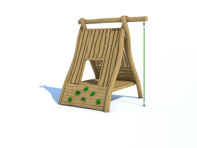 Technical render of a Robinia Playhide