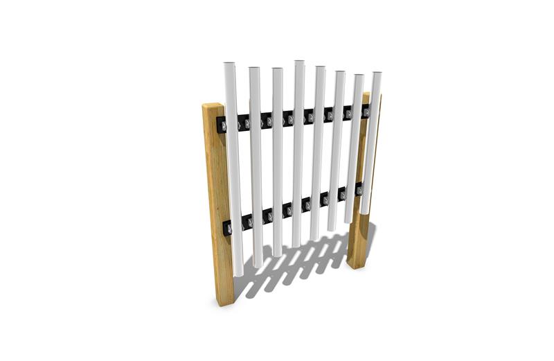 Technical render of a Wall Mounted Chimes