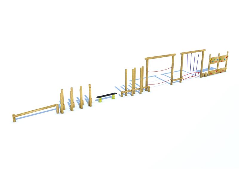 Technical render of a Infant Trim Trail 3
