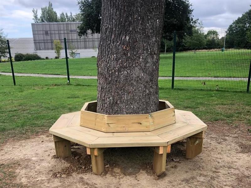 Octagonal Tree Seat
