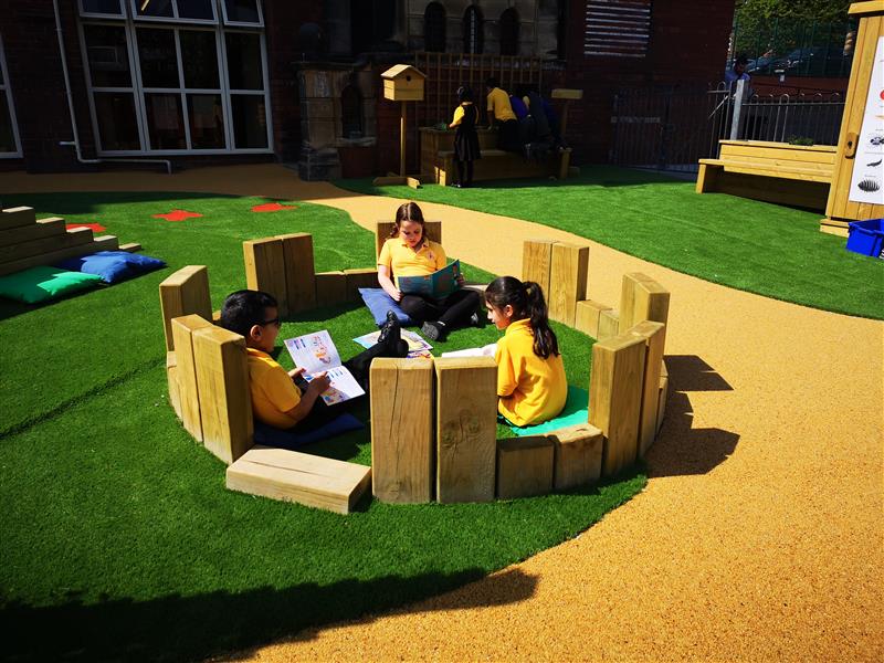 Small Seating Circle For Schools Pentagon Play