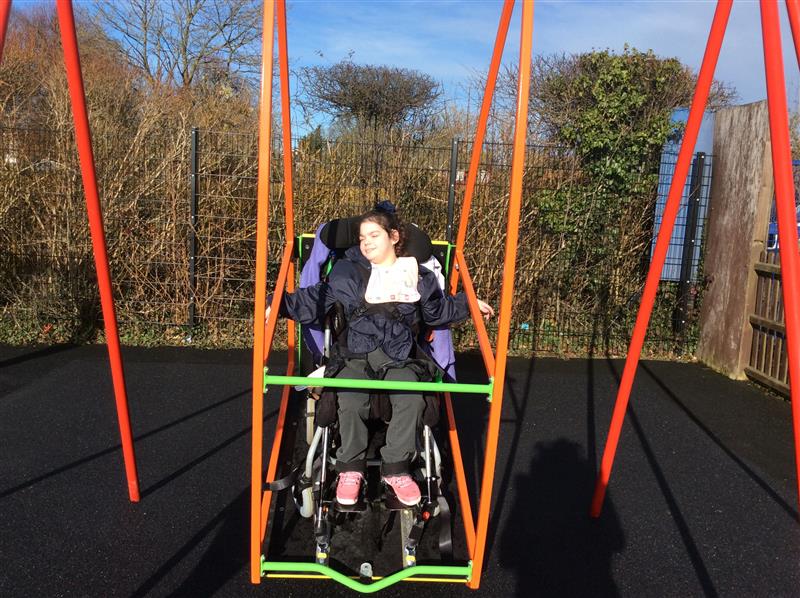 Inclusive Wheelchair Swing