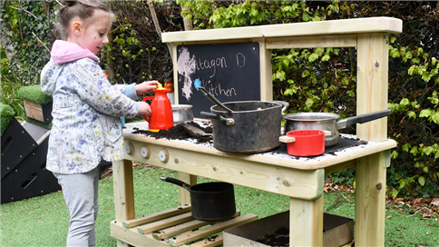 Pentagon Essentials Range - Mud Kitchen 