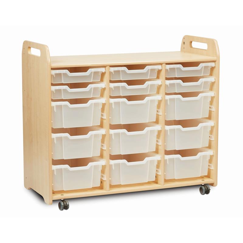 Millhouse Tray Storage Unit (900mm height) with 6 Shallow and 9 Deep Trays