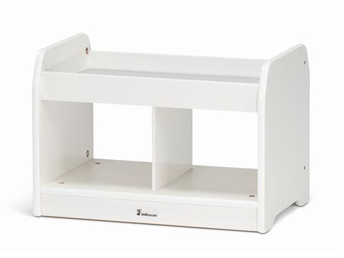 Millhouse White Compact Low Mirror Play (Empty)