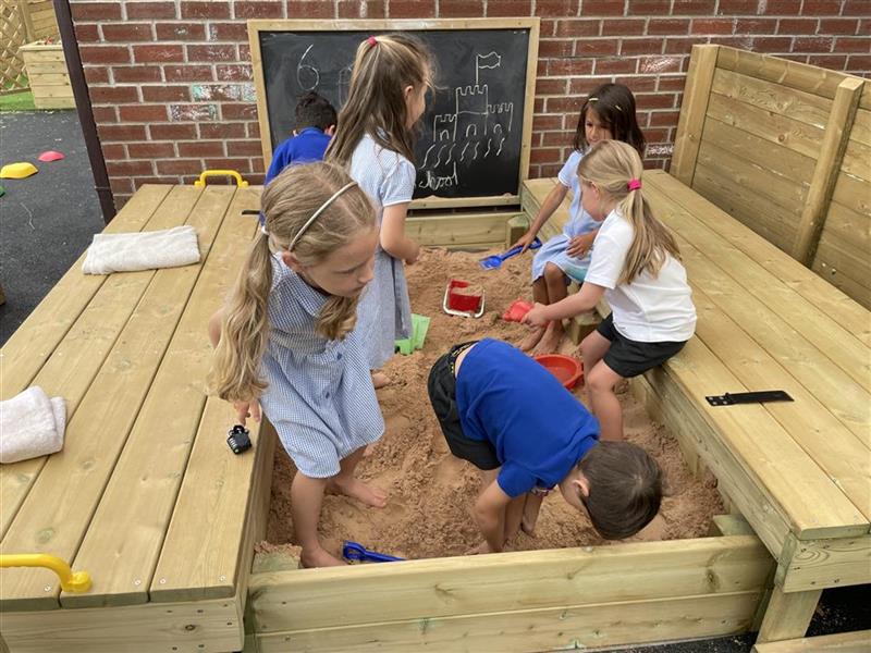 Covered Sand Box - Small