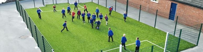 Hollingworth Primary School's MUGA