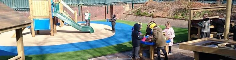 Greenfield Primary's New EYFS Learning Environment