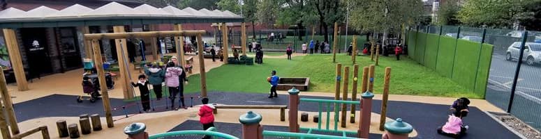 St John School's EYFS Playground Equipment