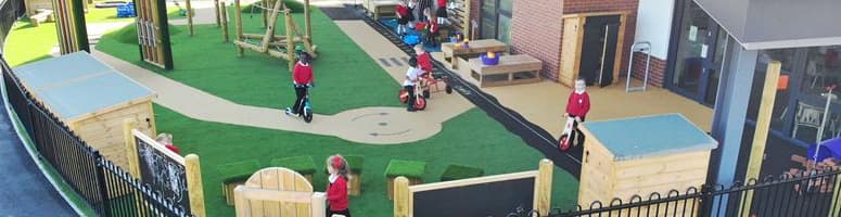 New Lubbesthorpe School's EYFS Playground