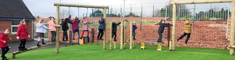 Brisbane Park Infant School’s Trim Trail