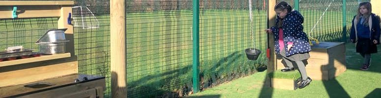 EYFS Playground Redesign at Kilnhurst St Thomas