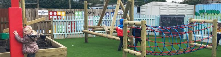 Trimley St Mary's Exciting EYFS Outdoor Area