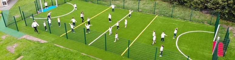 St Bede Primary School's MUGA Pitch