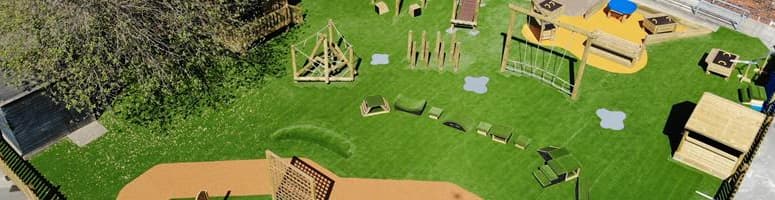 EYFS Playground Redesign At Thrybergh Primary
