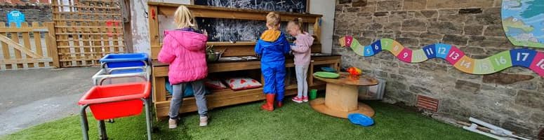 Broughton Primary’s EYFS Outdoor Area