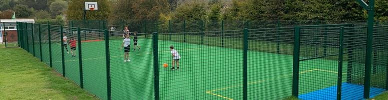 East Meon CE Primary School’s MUGA Pitch
