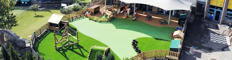 EYFS Playground Redesign At St Bonaventures School