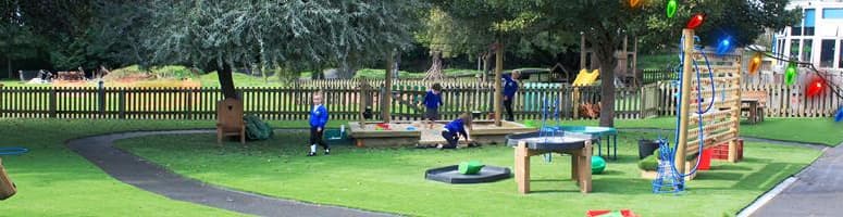 EYFS Playground Redesign At Whipton Barton Infants