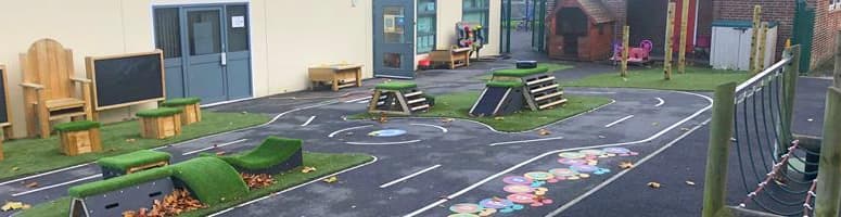 Aston Lodge School's EYFS Playground Redesign