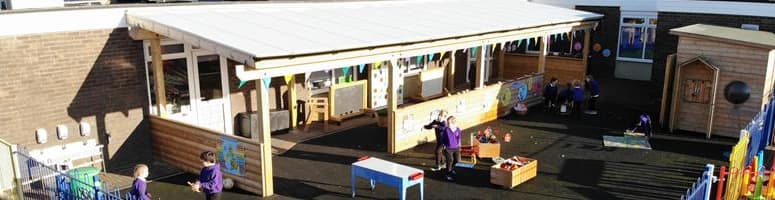 St Bernadette’s KS1 Outdoor Learning Environment