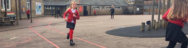 Norwich Road Academy’s Daily Mile Track