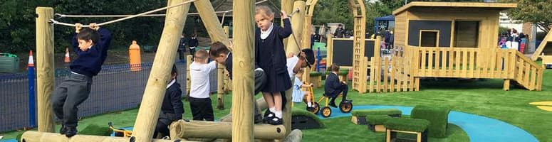 First Class EYFS Play Environment For St Edward’s Primary School