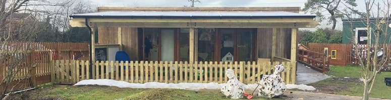 Barnack Pre School’s Timber Canopy