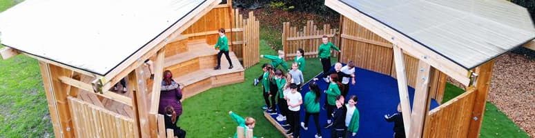 Ewloe Green School's Bespoke Performance Stage 