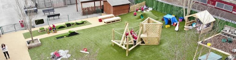 Remarkable Early Years Outdoor Environment for Mill View Primary