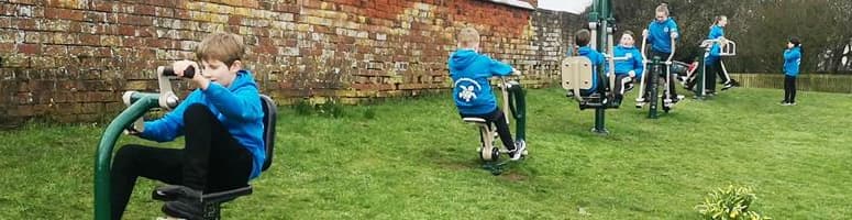 Preesall Fleetwood CE Primary School’s Outdoor Gym