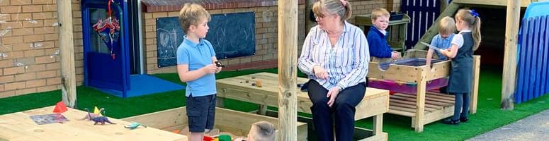 Staverton CE VA Primary School’s Dream EYFS Play Space