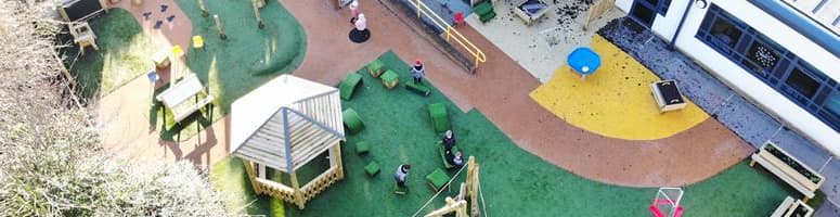 Rawmarsh Sandhill Primary School's outdoor learning area