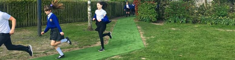 Daily Mile Track for St Mary's CE Academy
