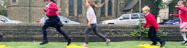 Buxton Infant School's Playground Surfacing Design
