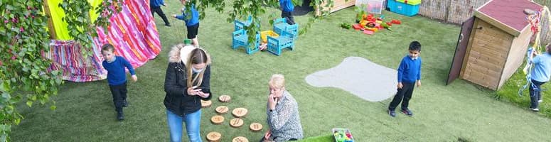 Brinsworth Whitehill Primary School's EYFS Play Space