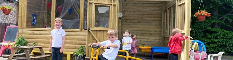High Lane Primary School’s Exceptional EYFS Outdoor Classroom