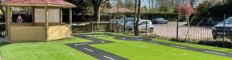 KS1 Playground Development for Otley Primary School