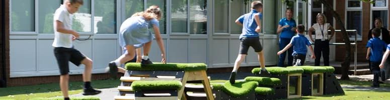 Raysfield Primary Schools Bespoke Surfacing Design 