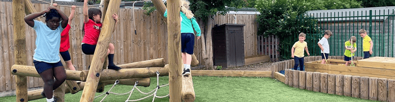 Exciting EYFS Play Area for Somers Heath Primary School