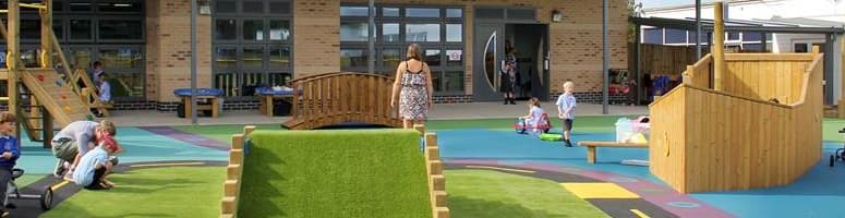 Forres Primary's EYFS Playground Development
