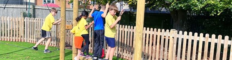 A Primary School Trim Trail Development in Lincolnshire