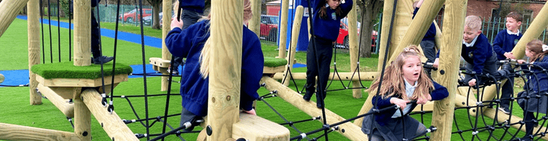 Active Play Mayhem for The Lancaster School, Lincolnshire!